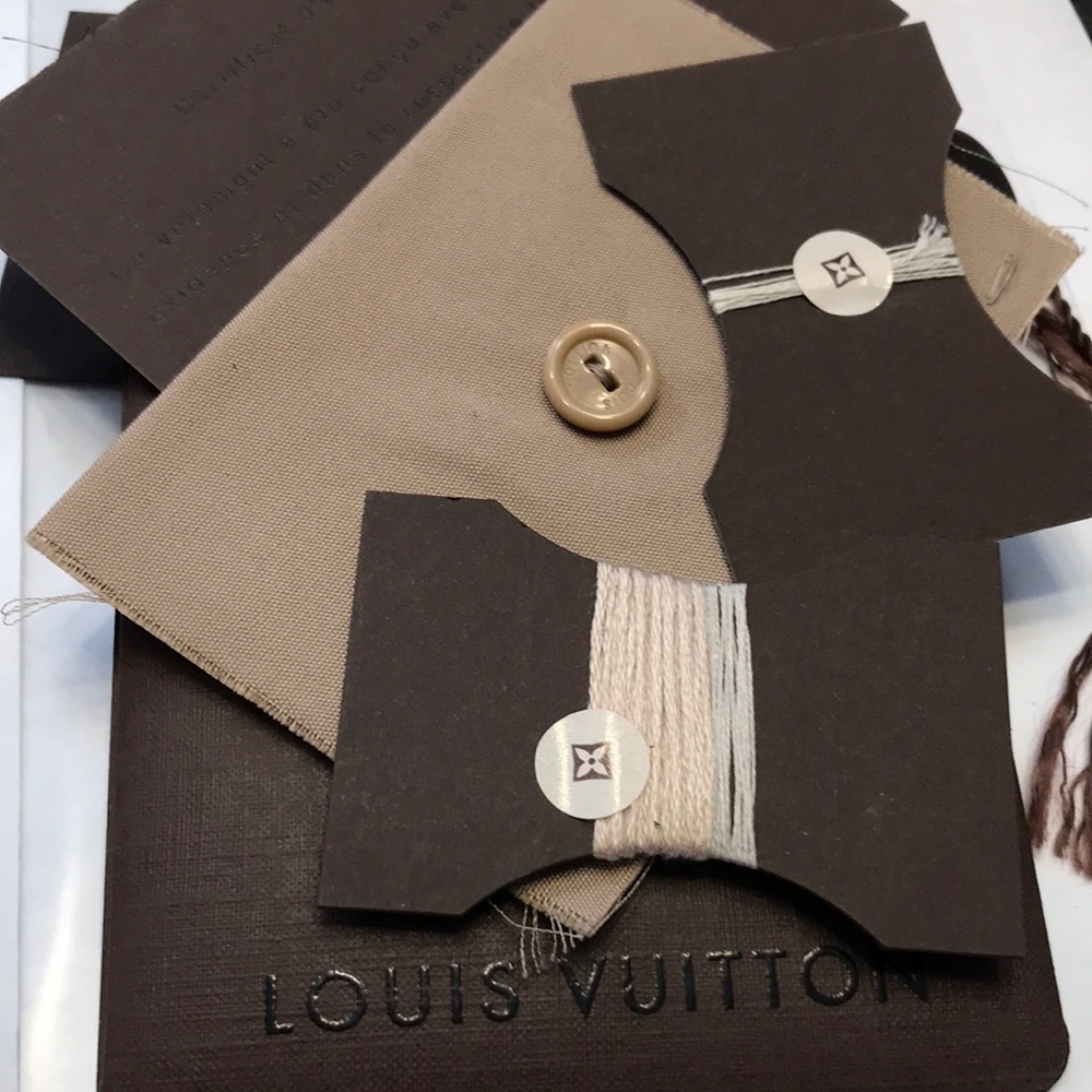 Louis Vuitton Brown and Tan Packaging Set